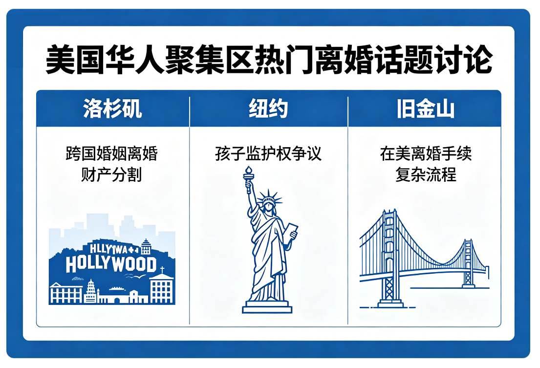 在湖南扯的证，人却在洛杉矶：这婚怎么离？律师说透跨国离婚的财产、孩子和手续